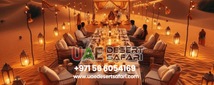 Candle Light Dinner In Dubai Desert